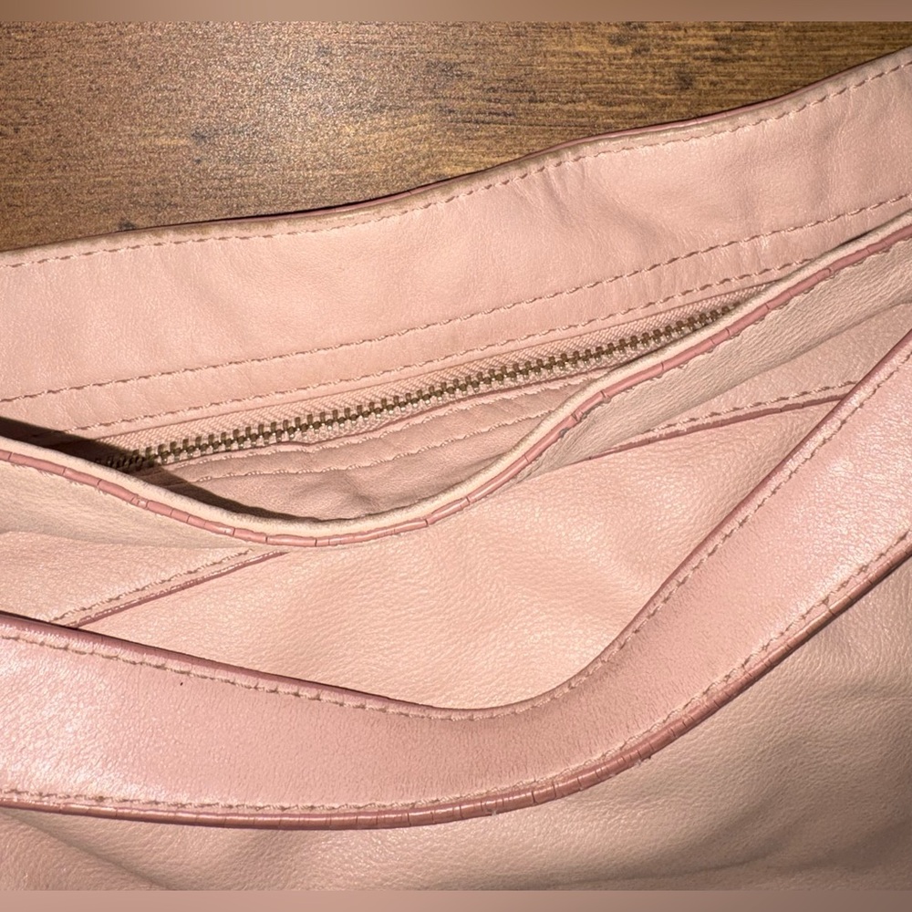 Coach Leather Blush Hobo Shoulder Bag - Picture 16 of 16